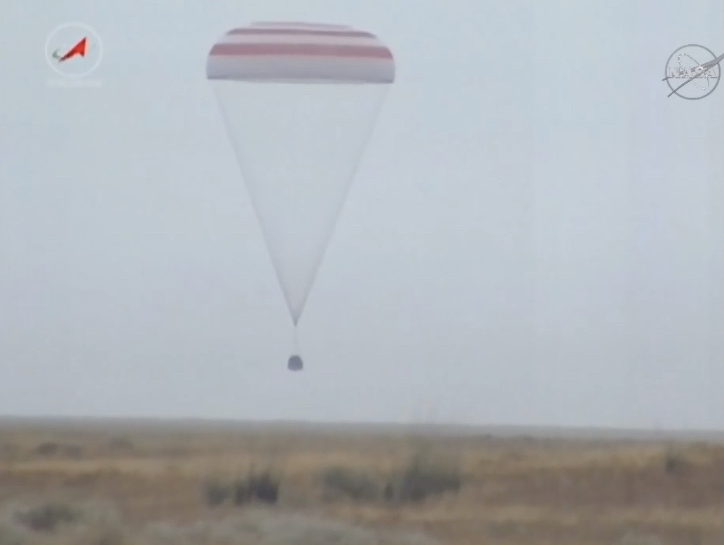 3 Space Station Astronauts Safely Return to Earth